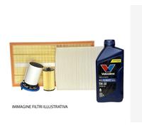 KIT TAGLIANDO OPEL ADAM M13 1.2 1.4 1.4 LPG DAL 2012 FILTRI ARIA OLIO ABITACOLO
