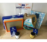 KIT TAGLIANDO OPEL ASTRA H 1.3 CDTI 90CV 5 LITRI LT PETRONAS 5W30 PURFLUX
