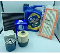 KIT TAGLIANDO ORIGINALE RENAULT CAPTUR 1.5 DCI 5 LT ELF 5W30 E PATTINI