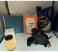 KIT TAGLIANDO ORIGINALE RENAULT CAPTUR II CLIO V 1.5 DCI OLIO ELF 6 LITRI 5W30