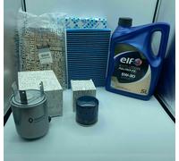 Kit Filtri Tagliando + Olio per Renault Kadjar 1.6 DCi 96 Kw 131 Hp