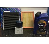 KIT TAGLIANDO ORIGINALE RENAULT SCENIC III SERIE 1.5 DCI 5 LT ELF 5W-30