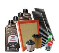 Kit Tagliando Per Citroen Berlingo 1.6 BlueHdi Hdi 120 100 75 Olio 5W30 Total