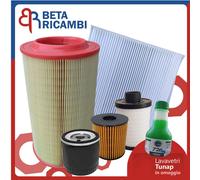 Kit Tagliando Per Citroen Jumper 2.2 HDI Dal 2006 4 Filtri Olio Aria Carburante