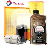 Kit Tagliando Per Fiat Ducato 250 2.3 Multijet 4 Filtri + 7LT Olio Total 5W40