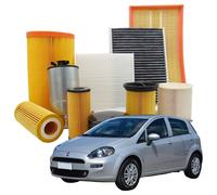 Kit Tagliando per Fiat Grande Punto Filtro Aria Olio Carburante e Abitacolo