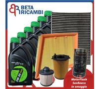 Kit Tagliando Per Ford Fiesta VII Ecosport 1.5 TDCi 4 Filtri 6 Olio 5W30 Seven