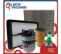 Kit Tagliando Per Nissan Qashqai 1.5 dCi J11 4 Filtri Olio Aria Gasolio +Omaggio