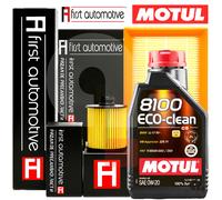 Kit Tagliando Per Renault Arkana 1.3 Tce 3 Filtri + 6LT Olio Motul 0W20