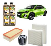 Kit Tagliando PEUGEOT 208 + 4LT TOTAL Quartz Ineo First 0W-30