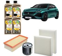 Kit Tagliando PEUGEOT 308 + 4LT TOTAL Quartz Ineo First 0W-30