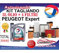 KIT TAGLIANDO PEUGEOT EXPERT 2.0 BLUE HDI 110KW DAL 4/2016 +5L OLIO TOTAL 5W40
