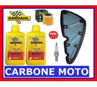 KIT TAGLIANDO PIAGGIO BEVERLY 350 ie 2013 OLIO BARDAHL XTC C60 FILTRI CANDELA