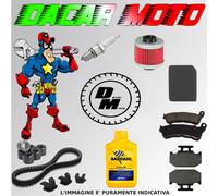 KIT TAGLIANDO PIAGGIO MP3 125 IE 2008 2009 CINGHIA - RULLI 7,3 - CURSORI E ALTRO