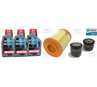 KIT TAGLIANDO PIAGGIO QUARGO DIESEL COMPLETO DI OLIO ORIGINALE PIAGGIO 3L OLIO 15W 40 + FILTRI