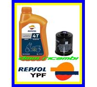 Kit Tagliando PIAGGIO VESPA ET4 125 150 2000 2001 + Filtro Olio REPSOL 5W40
