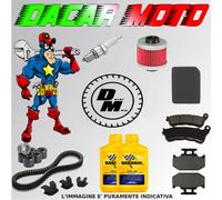 KIT TAGLIANDO PIAGGIO X7 300 IE 2009 2010 OLIO-RULLI-CINGHIA-COMPONI IL TUO KIT