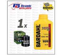 KIT TAGLIANDO LIBERTY 125 150 200 FILTRO OLIO + 2 LT BARDAHL XTC C60 10W40