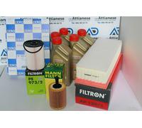 Kit Tagliando Premium per Gruppo Volkswagen Golf-A3-Leon-Octavia c/ Olio Castrol