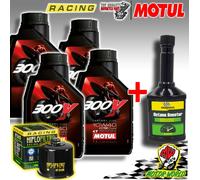 KIT TAGLIANDO RACING MOTUL 300V + FILTRO RC TRIUMPH BONNEVILLE STEVE MCQUEEN
