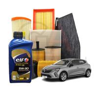 KIT TAGLIANDO RENAULT CLIO 5 LT OLIO MOTORE ENI 5W30