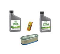 Kit tagliando revisione motore trattorino rasaerba Twin Cut 102 - 122 (Stiga...