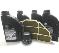 KIT TAGLIANDO SILKOLENE SUPER4 10W40 FILTRO OLIO ARIA KAWASAKI ZZR 600 2005