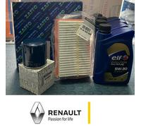 KIT TAGLIANDO SMART 453 E RENAULT TWINGO 1.0 Benzina Dal 2014> 4 LITRI ELF 5W30