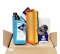 KIT Tagliando Specifico per Fiat Panda GPL/LPG Classic - MY.2011 - Van 1.2 8V 51KW 69HP 169A4000 Con Filtro Abitacolo