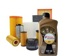 KIT TAGLIANDO SPEED CITROEN C2 1.4 HDi 50KW DAL 09/2003 + OLIO TOTAL Q 9000 5W40
