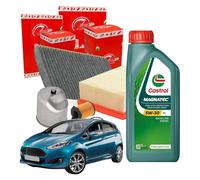 Kit Tagliando Speed Ford Fiesta VI 1.6 Tdci 70kw + 4lt Castrol Magnatec 5w30 A5