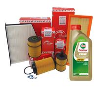 KIT TAGLIANDO SPEED VOLKSWAGEN GOLF VI 1.6 TDI 77 KW DAL 2009 + CASTROL LL 5W30