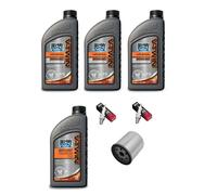 Kit tagliando Sportster 883 E 1200 dal 86 al 2020 olio BEL-RAY filtro cromato