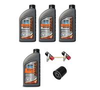 Kit tagliando Sportster 883 E 1200 dal 86 al 2020 olio BEL-RAY filtro nero