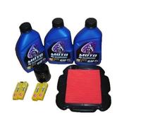 KIT TAGLIANDO SUZUKI DL 650 V-STROM 07 OLIO ELF FILTRO OLIO FILTRO ARIA CANDELE