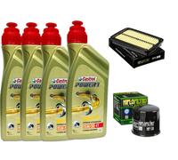 KIT TAGLIANDO SUZUKI GSF BANDIT 650 CASTROL 15W50 FILTRO OLIO ARIA HIFLO 2007