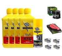 KIT/TAGLIANDO SUZUKI GSR 750 BARDAHL XTC 10W40 FILTRO OLIO ARIA CANDELE SPRAY