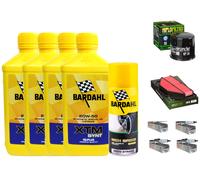 KIT/TAGLIANDO SUZUKI GSR 750 BARDAHL XTM 20W50 FILTRO OLIO ARIA CANDELE SPRAY
