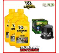 KIT TAGLIANDO SUZUKI GSR600 K6,K7,K8,K9,L0 2006 FILTRO OLIO BARDAHL XT4-S 10W40