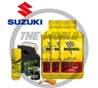 KIT/Tagliando Suzuki SV 650 1999/2002 XTC 10W40 filtro olio aria candele spray