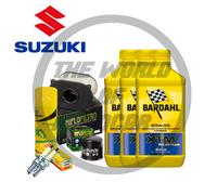 KIT/Tagliando Suzuki SV/650 S 1999/2002 XTM 20W50 filtro olio aria candele spray