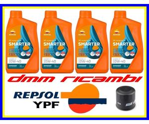 Kit Tagliando TGB BLADE 425 2008 2009 Filtro Olio REPSOL SMARTER 10W40 ATV QUAD