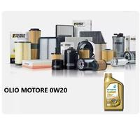 Kit Tagliando Toyota Yaris P13 1.0 1.5 Ibrida Prius 3 Filtri 4 Olio 0W20 Hybrid