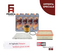 Kit Tagliando Tre Filtri Fiat Grande Punto 1.9 Multijet 130 CV 1.4 TJet 120 CV
