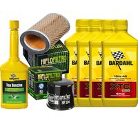 Kit Tagliando Triumph bonneville 800 bardahl 10w40 filtro aria e olio + omaggio