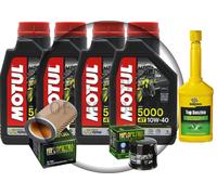 Kit Tagliando Triumph Thruxton 865 motul 10w40 filtro aria e olio + omaggio