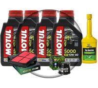 Kit tagliando triumph tiger 800 xcx olio motul 10w40 filtro olio aria + omaggio