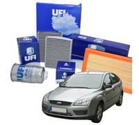 Kit Tagliando Ufi Ford Focus II Filtro Aria Olio Carburante Abitacolo