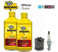 KIT TAGLIANDO XTC C60 5W40 OLIO-FILTRO-CANDELA GILERA OREGON 250