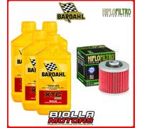 KIT TAGLIANDO YAMAHA BT1100 Bulldog 2004 FILTRO OLIO BARDAHL XTC C60 10W40 4x323